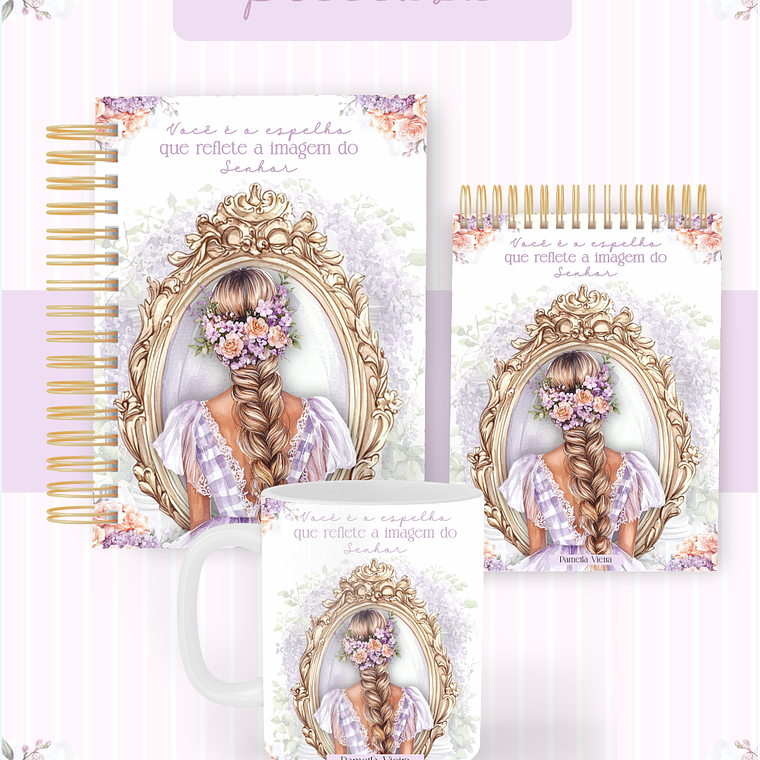 Arquivo Encadernação Coleção Princesa 2026 - Pamella Vieira 1