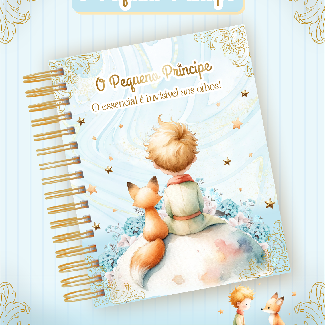 Arquivo Encadernação Coleção O Pequeno Príncipe 2026 - Pamella Vieira 6