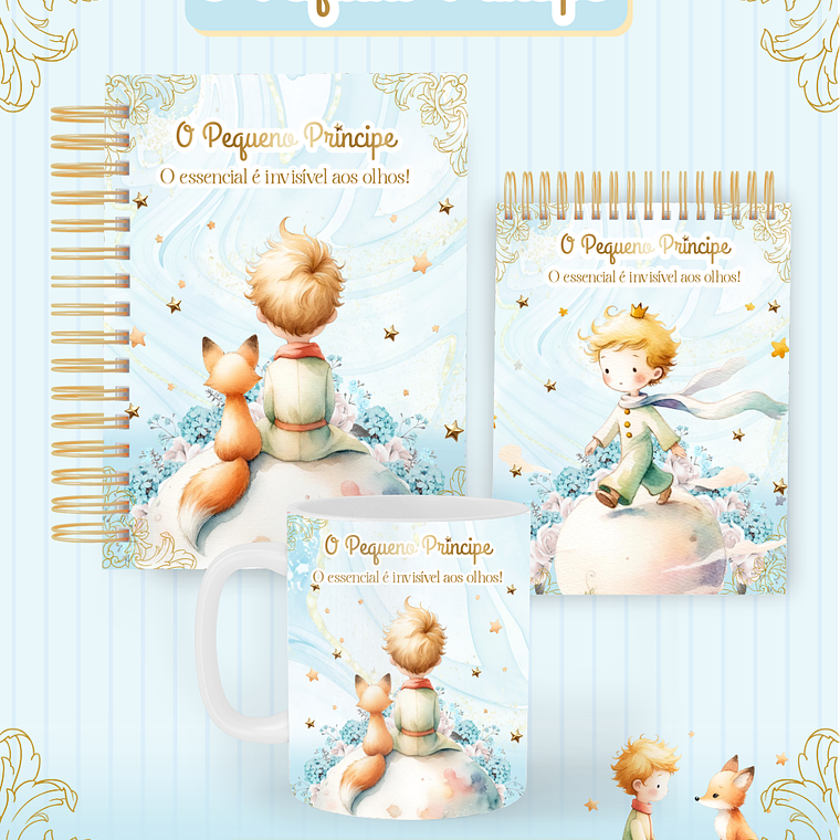 Arquivo Encadernação Coleção O Pequeno Príncipe 2026 - Pamella Vieira 1