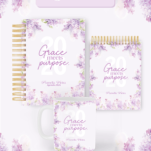 Arquivo Encadernação Coleção Lavanda 2026 - Pamella Vieira