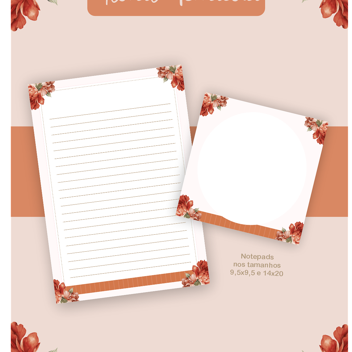 Arquivo Encadernação Coleção Floral Terracota 2026 - Pamella Vieira 2