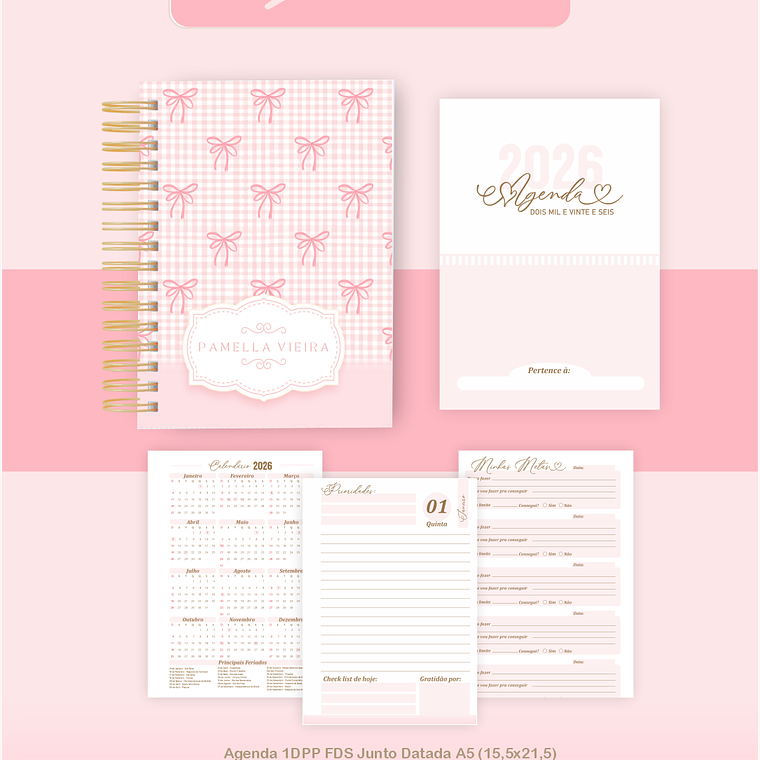 Arquivo Encadernação Coleção Lacinhos 2026 - Pamella Vieira 5