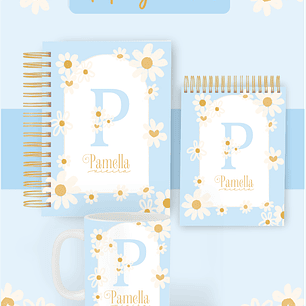 Arquivo Encadernação Coleção Margaridas 2026 - Pamella Vieira