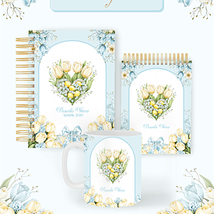 Arquivo Encadernação Coleção Tulipas 2026 - Pamella Vieira