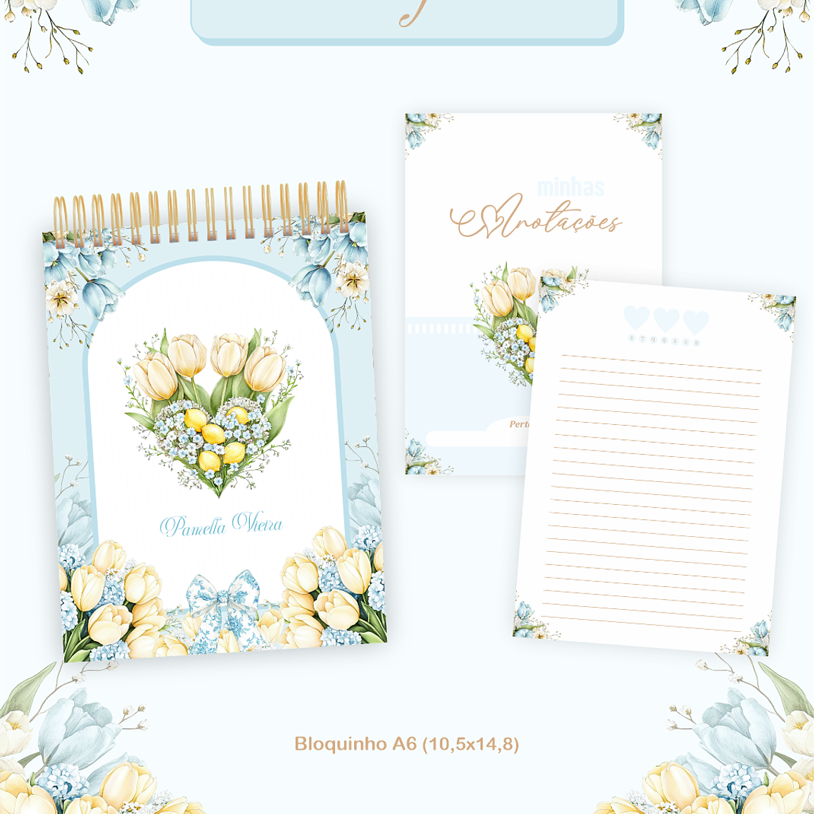 Arquivo Encadernação Coleção Tulipas 2026 - Pamella Vieira 3
