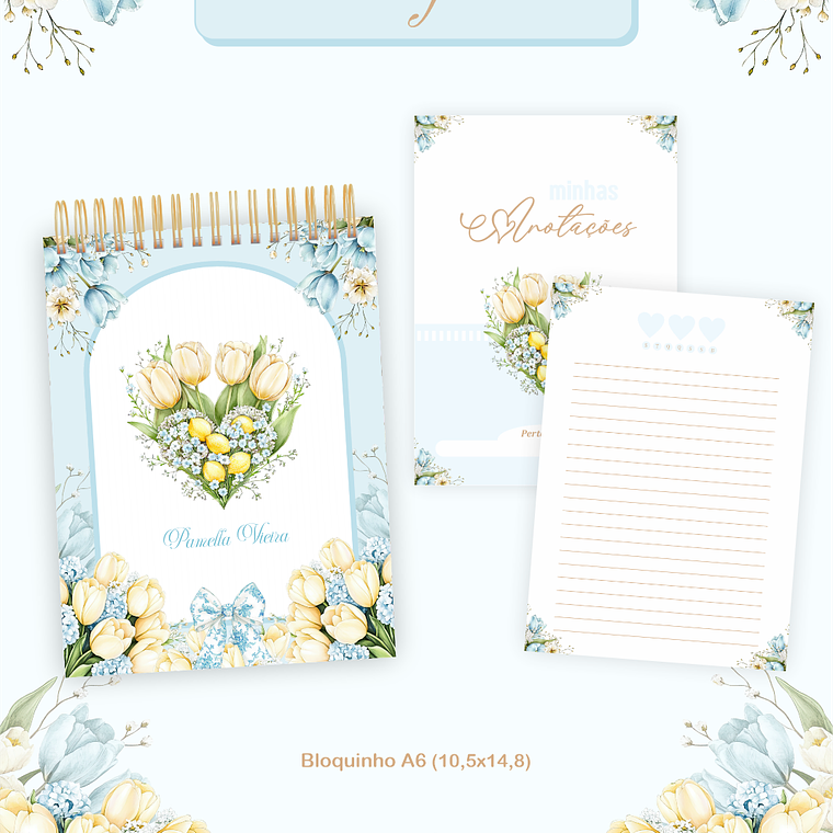 Arquivo Encadernação Coleção Tulipas 2026 - Pamella Vieira 3