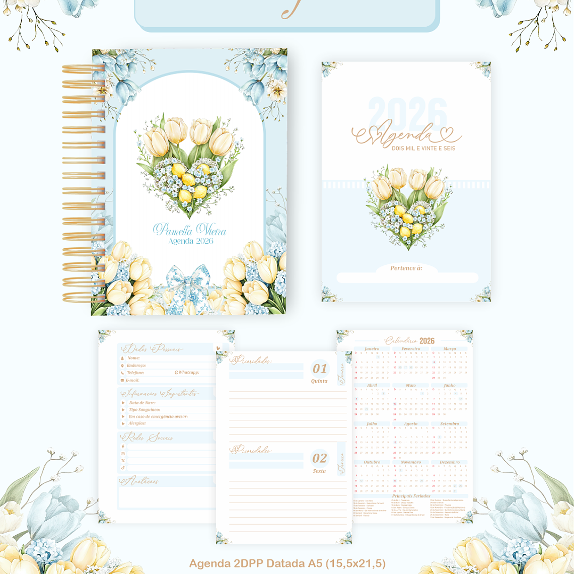 Arquivo Encadernação Coleção Tulipas 2026 - Pamella Vieira 5