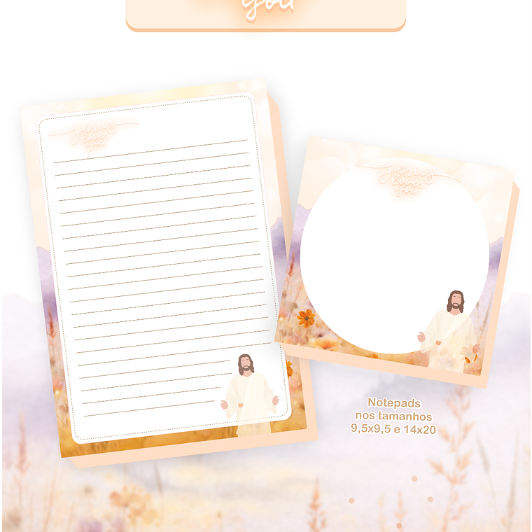 Arquivo Encadernação Coleção Jesus Loves You 2026 - Pamella Vieira 7