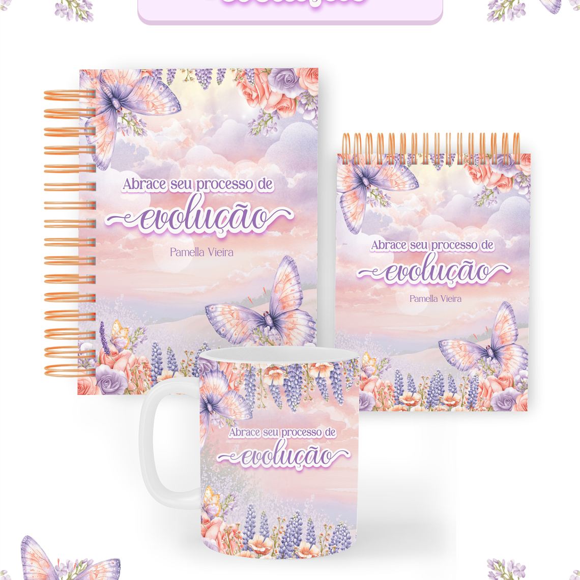 Arquivo Encadernação Coleção Evolução 2026 - Pamella Vieira 1