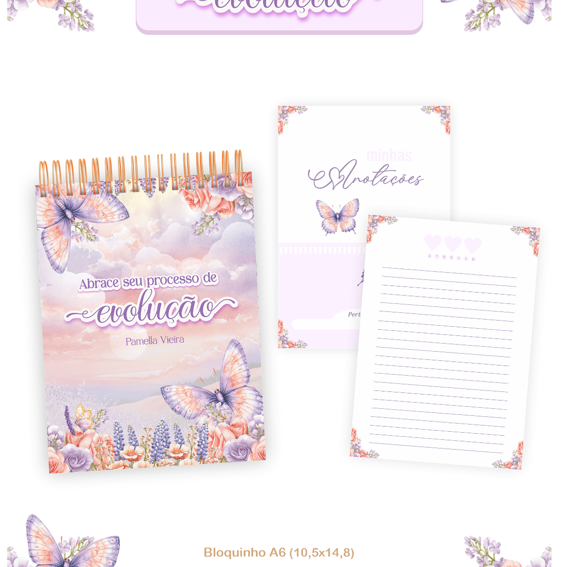 Arquivo Encadernação Coleção Evolução 2026 - Pamella Vieira 7