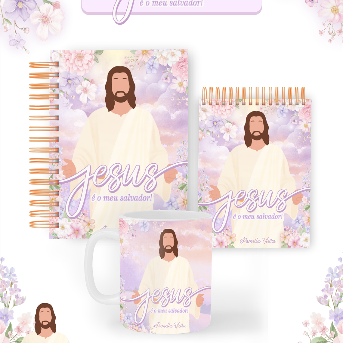 Arquivo Encadernação Coleção Jesus 2026 - Pamella Vieira 1