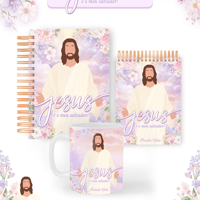 Arquivo Encadernação Coleção Jesus 2026 - Pamella Vieira 1