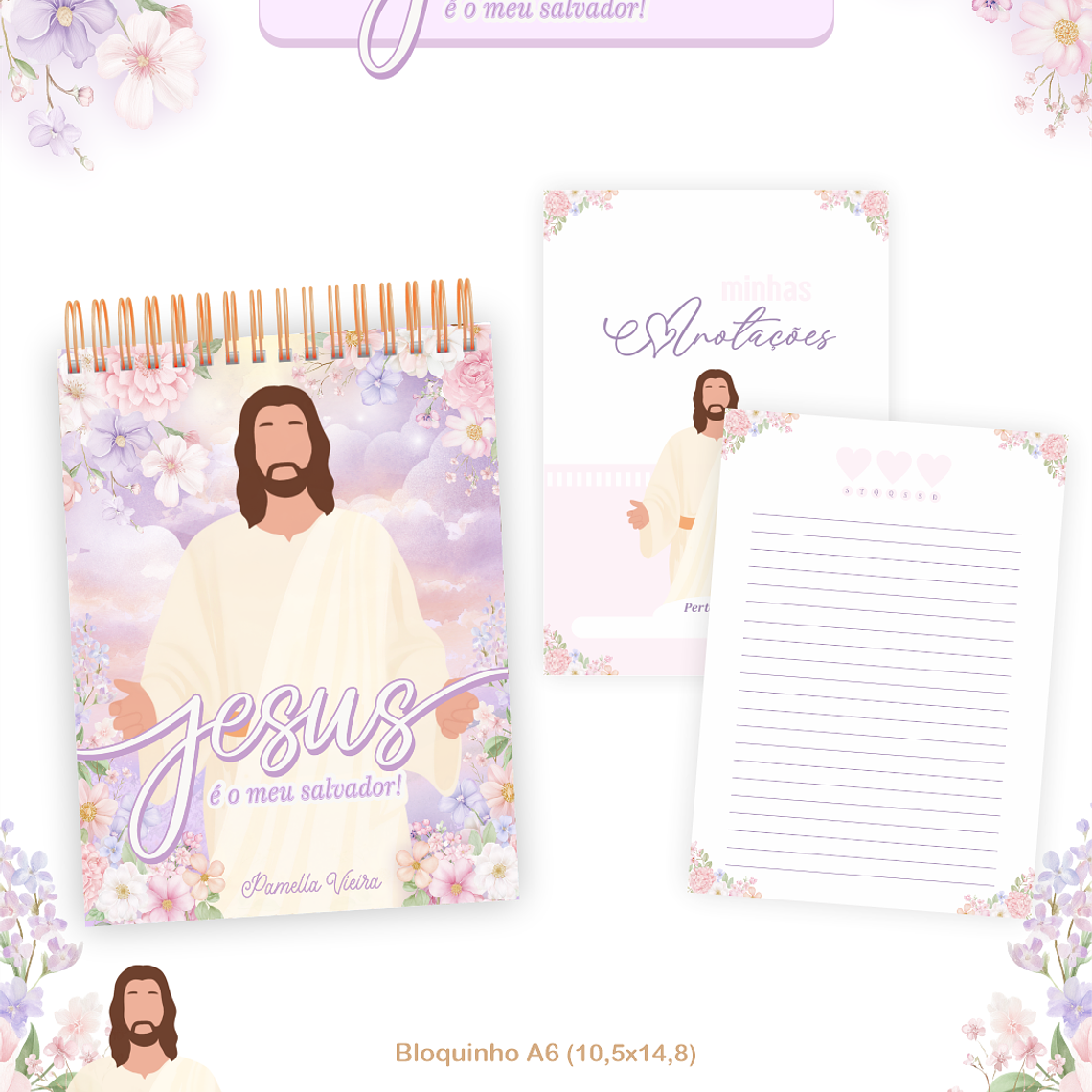 Arquivo Encadernação Coleção Jesus 2026 - Pamella Vieira 2