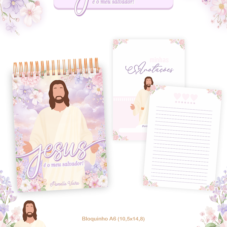 Arquivo Encadernação Coleção Jesus 2026 - Pamella Vieira 2