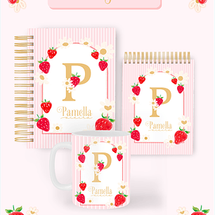 Arquivo Encadernação Coleção Moranguinho 2026 - Pamella Vieira