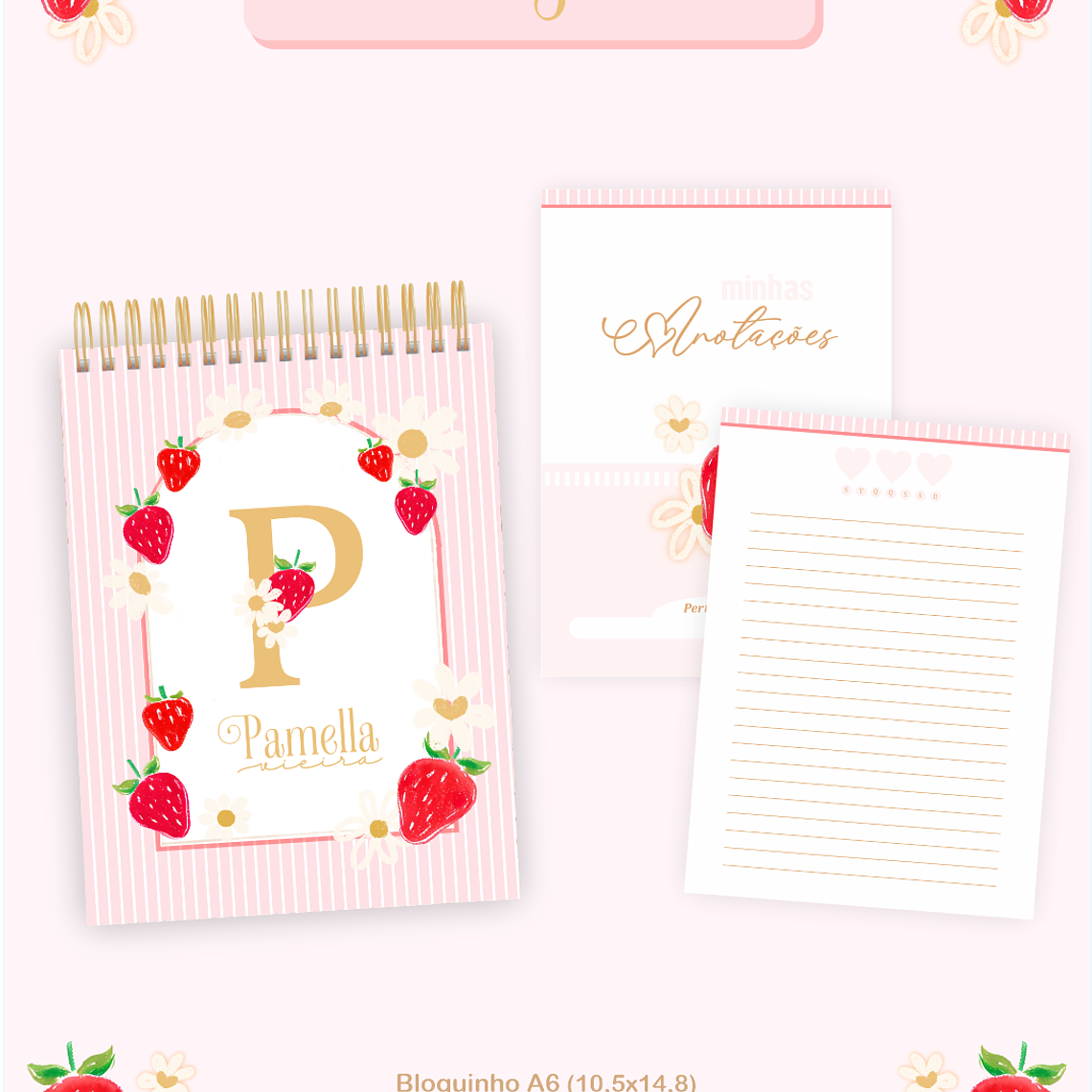 Arquivo Encadernação Coleção Moranguinho 2026 - Pamella Vieira 6