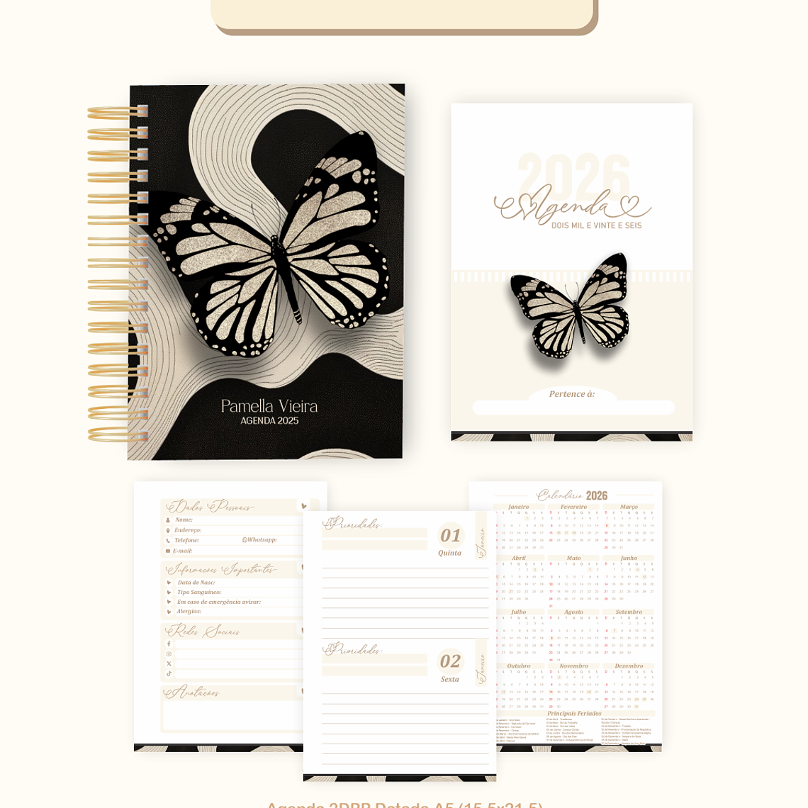 Arquivo Encadernação Coleção Borboletas 2026 - Pamella Vieira 3