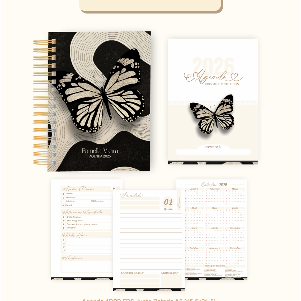 Arquivo Encadernação Coleção Borboletas 2026 - Pamella Vieira 5