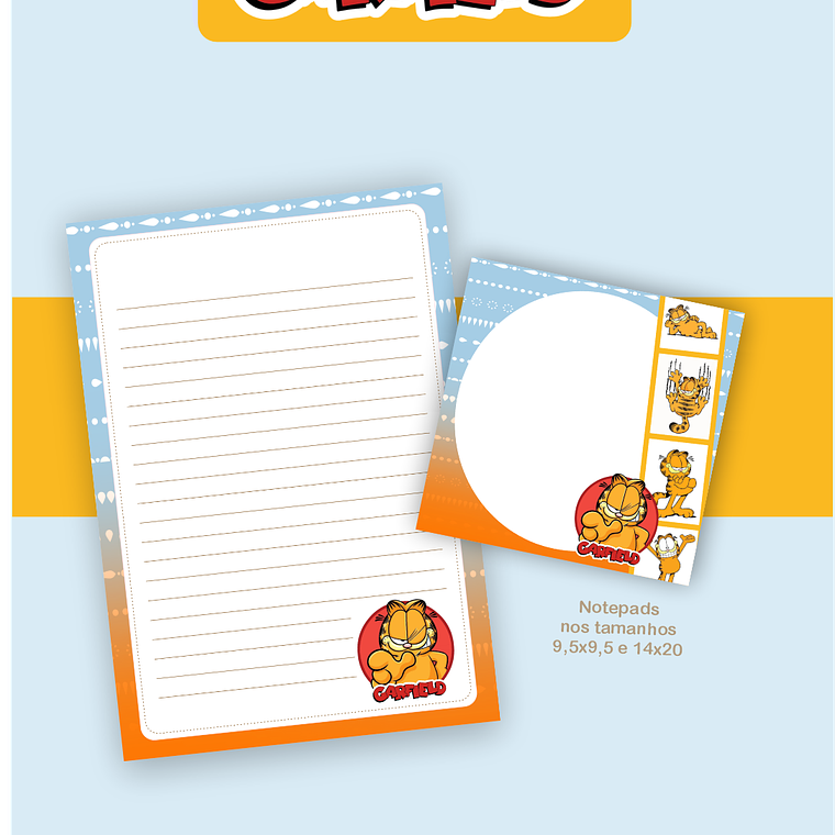 Arquivo Encadernação Coleção Garfield 2026 - Pamella Vieira 7
