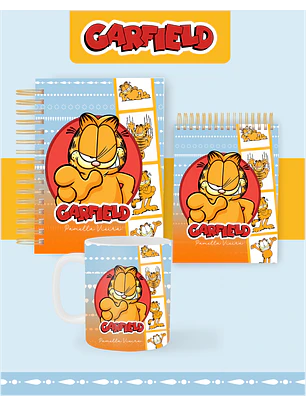 Arquivo Encadernação Coleção Garfield 2026 - Pamella Vieira