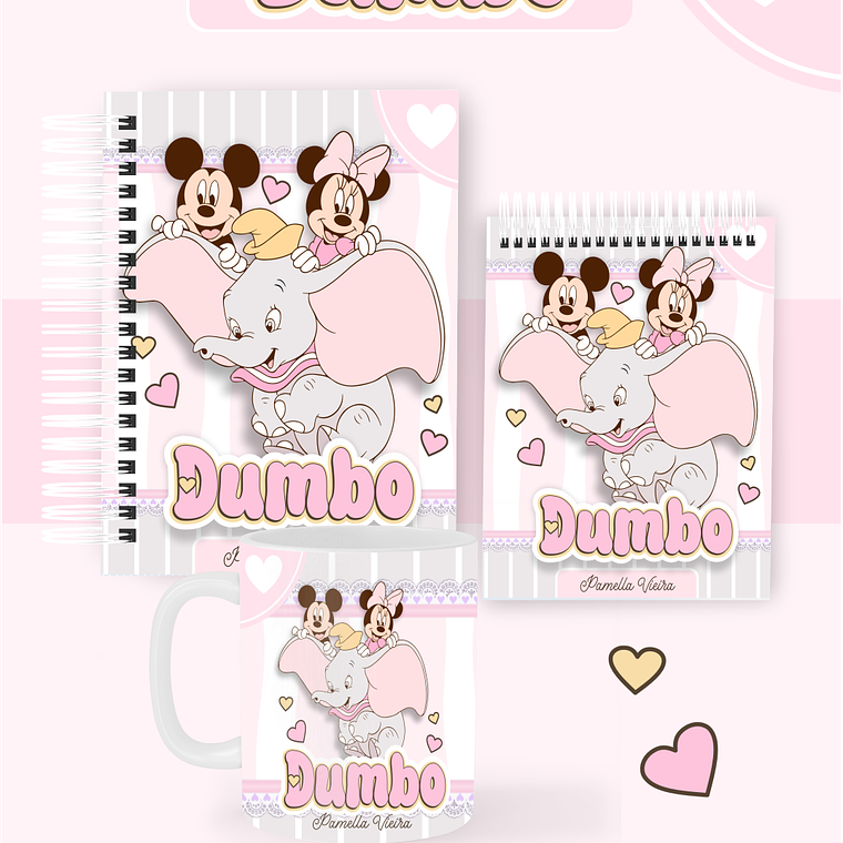 Arquivo Encadernação Coleção Dumbo 2026 - Pamella Vieira 1