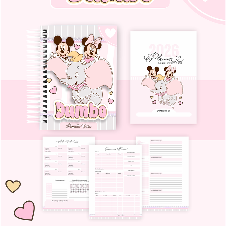Arquivo Encadernação Coleção Dumbo 2026 - Pamella Vieira 5
