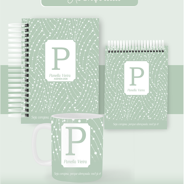 Arquivo Encadernação Coleção Simplesmente Abençoada 2026 - Pamella Vieira 1
