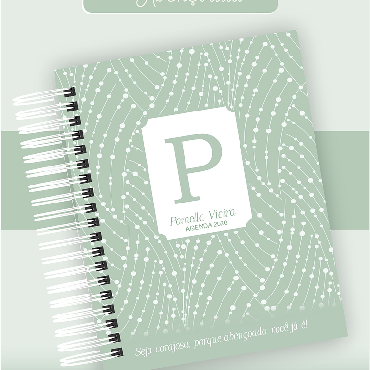 Arquivo Encadernação Coleção Simplesmente Abençoada 2026 - Pamella Vieira 7