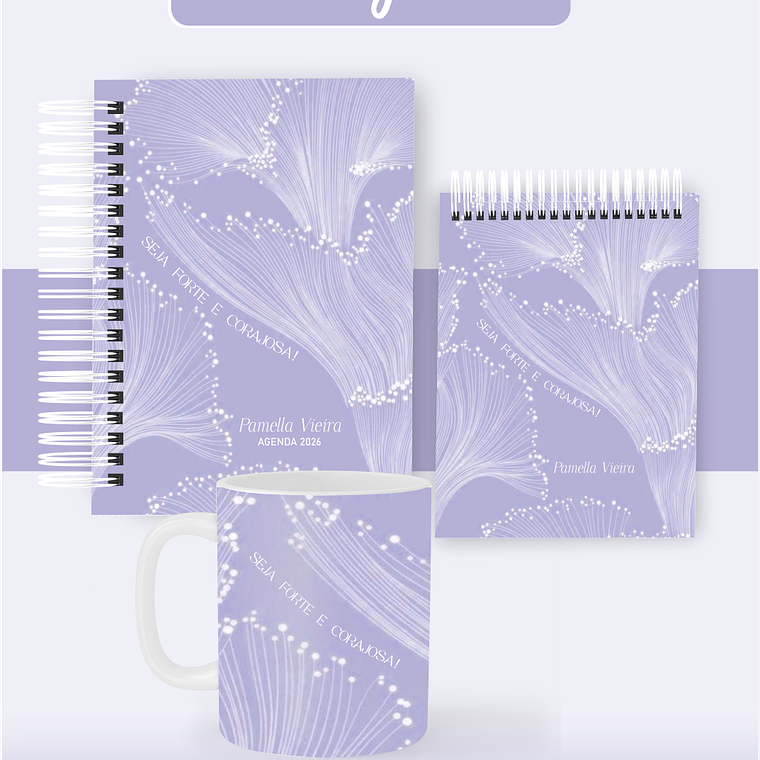 Arquivo Encadernação Coleção Corajosa 2026 - Pamella Vieira 1