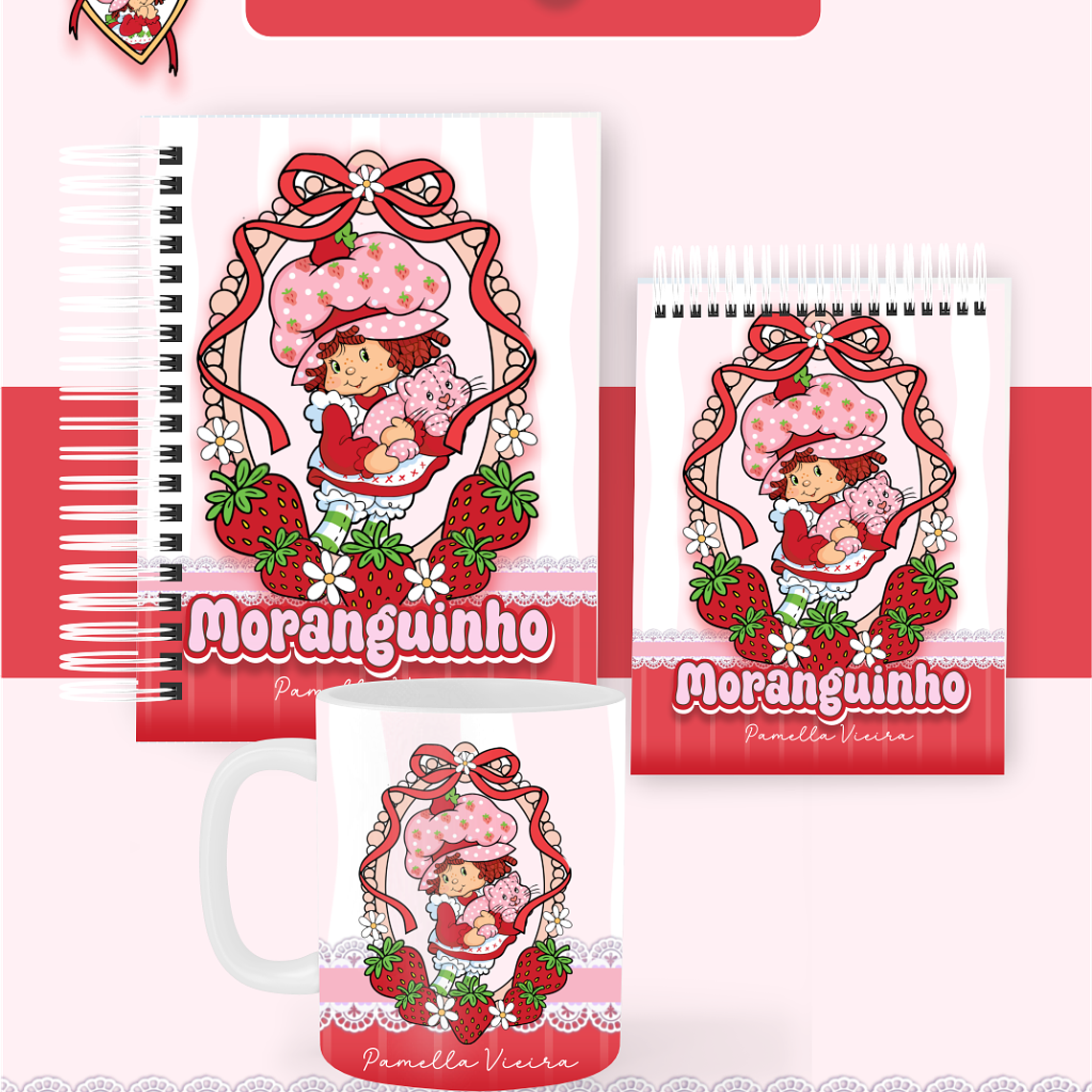 Arquivo Encadernação Coleção Moranguinho 2026 - Pamella Vieira 1