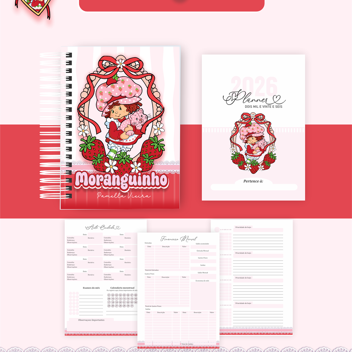Arquivo Encadernação Coleção Moranguinho 2026 - Pamella Vieira 4