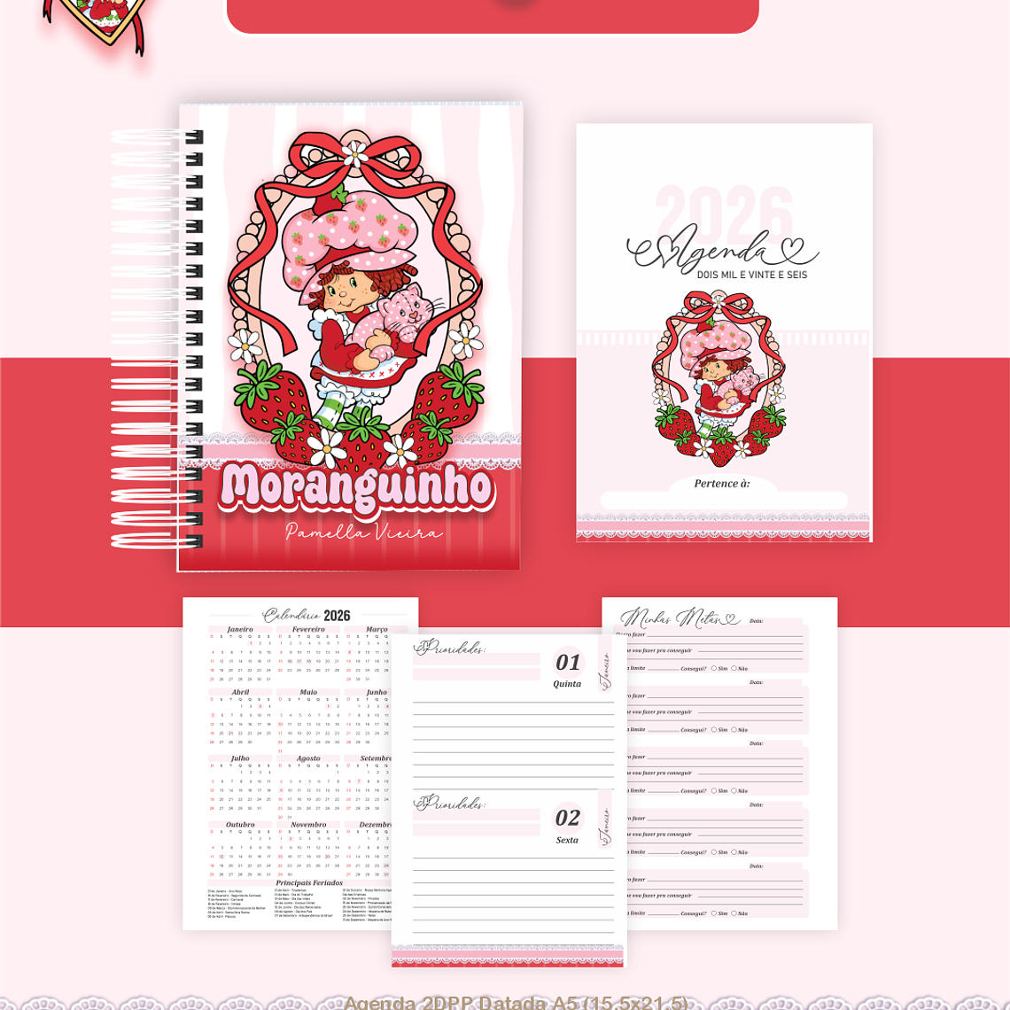 Arquivo Encadernação Coleção Moranguinho 2026 - Pamella Vieira 7