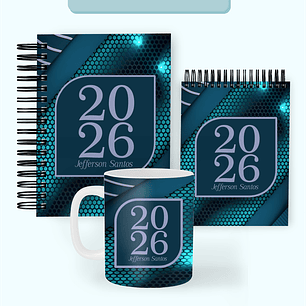 Arquivo Encadernação Coleção Masculina Verde 2026 - Pamella Vieira