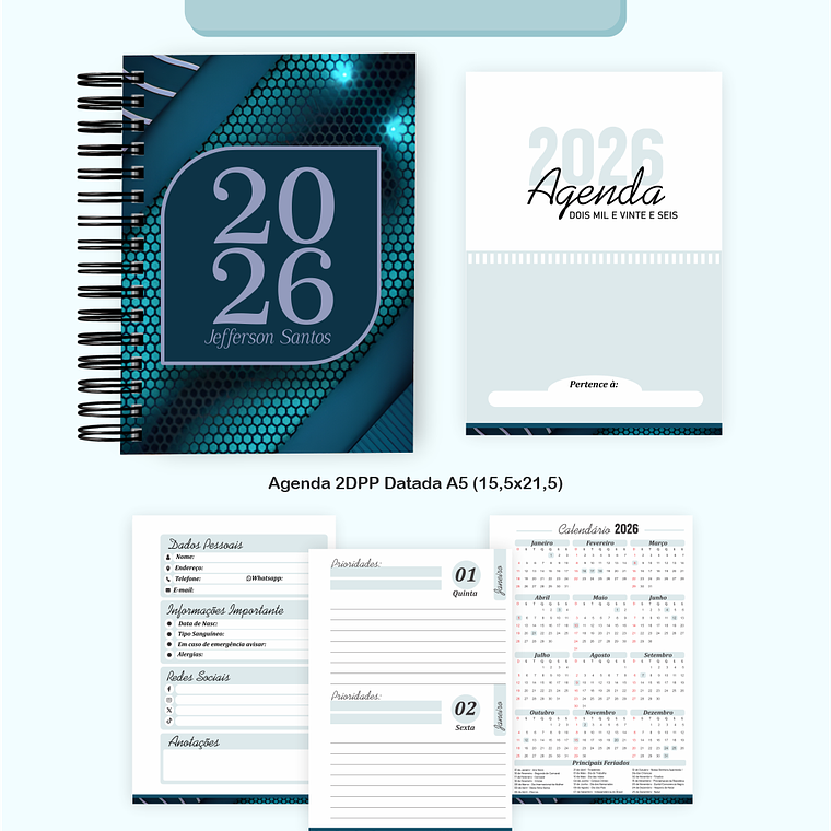 Arquivo Encadernação Coleção Masculina Verde 2026 - Pamella Vieira 6