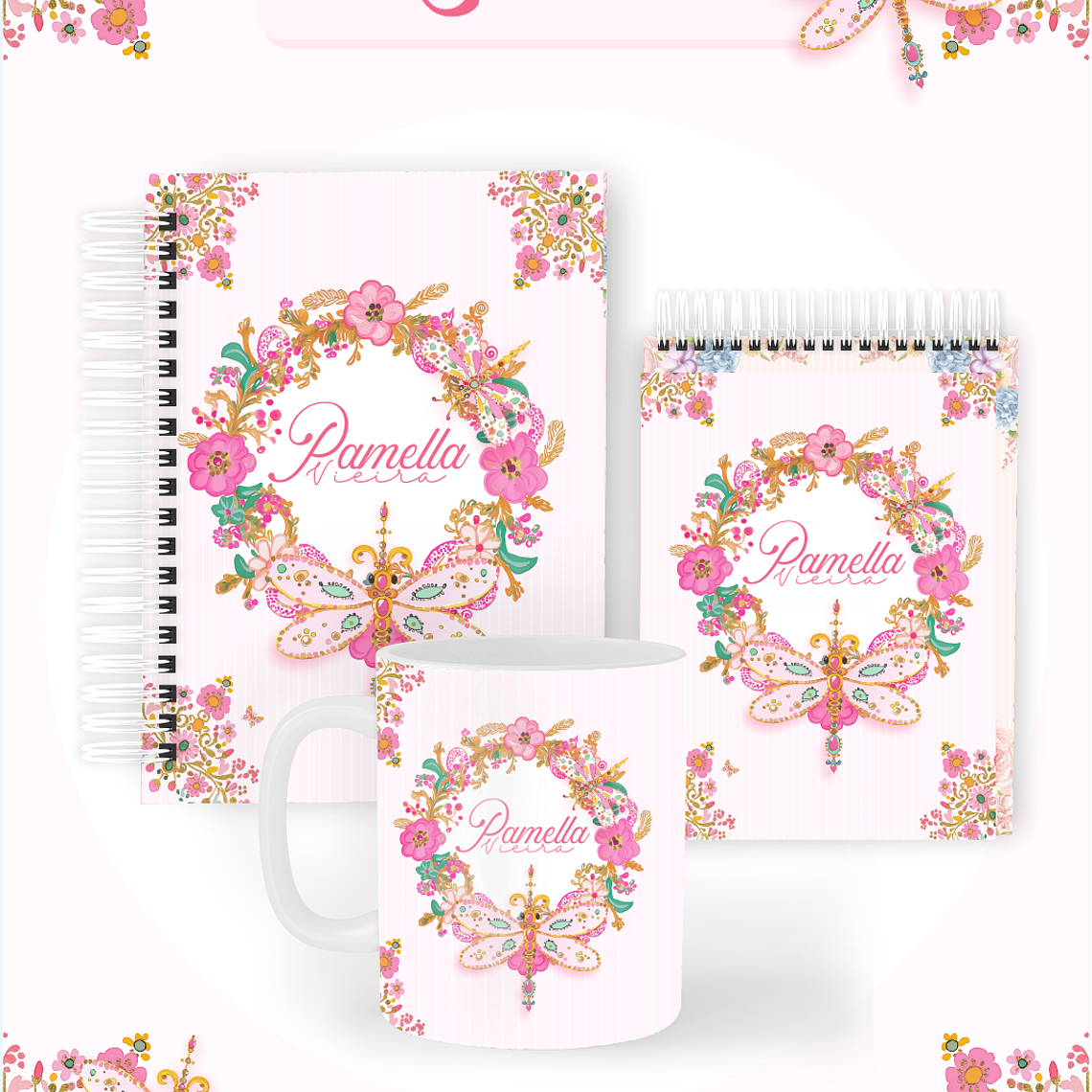 Arquivo Encadernação Coleção Libélula 2026 - Pamella Vieira 1