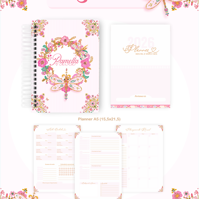 Arquivo Encadernação Coleção Libélula 2026 - Pamella Vieira 2