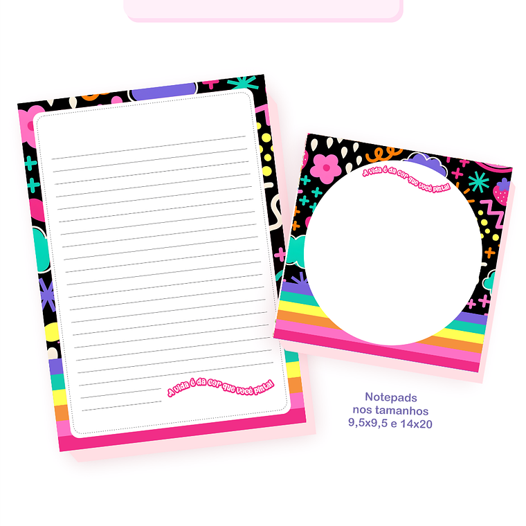 Arquivo Encadernação Coleção Colorful 2026 - Pamella Vieira 2