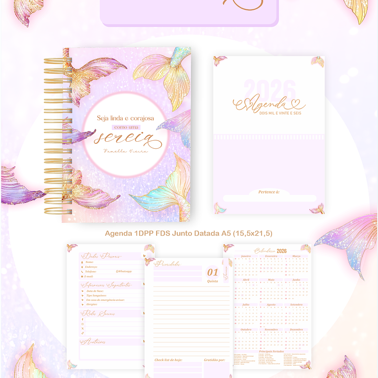 Arquivo Encadernação Coleção Sereia 2026 - Pamella Vieira 2