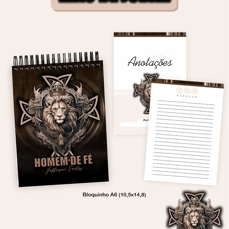 Arquivo Encadernação Coleção Leão de Judah 2026 - Pamella Vieira 3