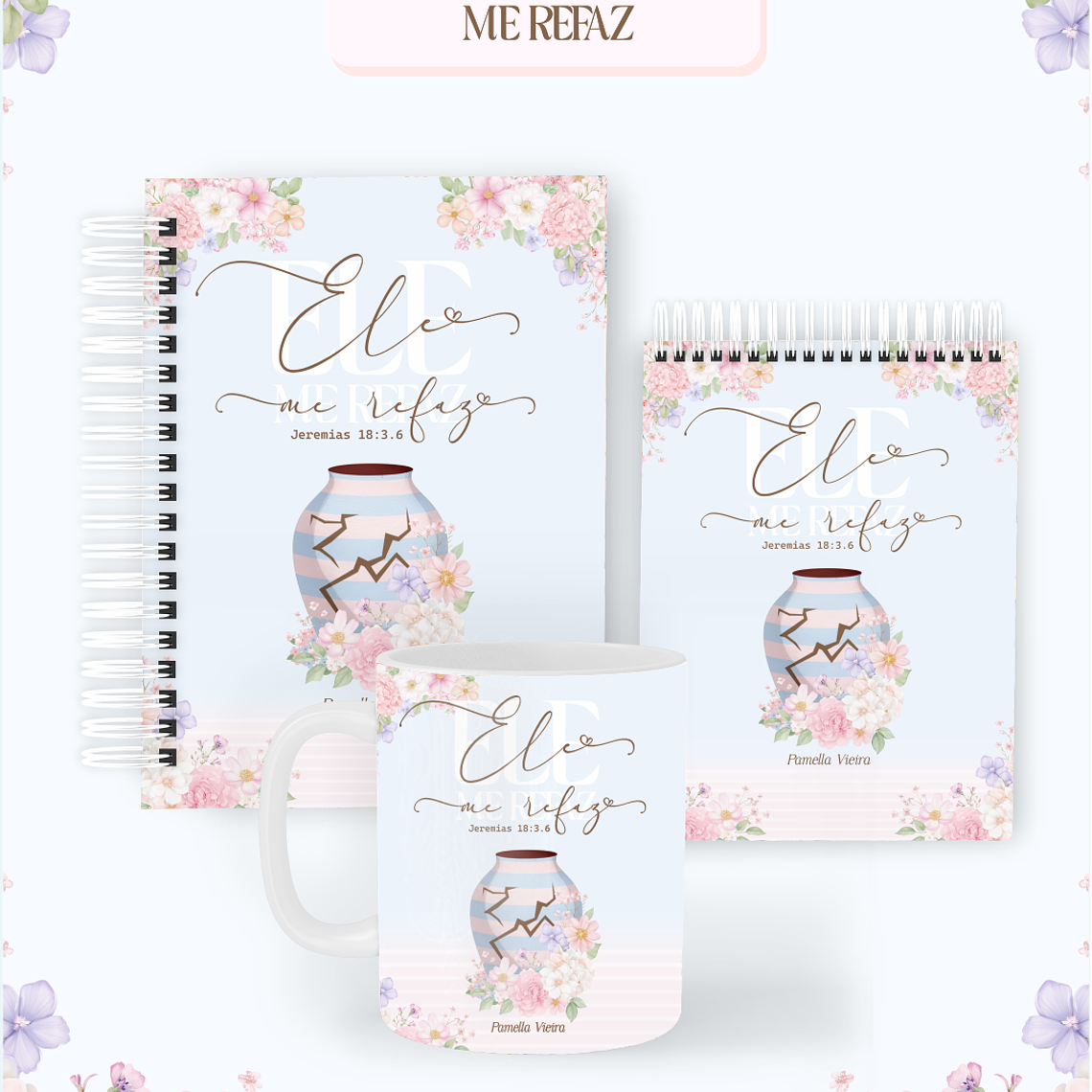 Arquivo Encadernação Coleção Ele Me Refaz 2026 - Pamella Vieira 1