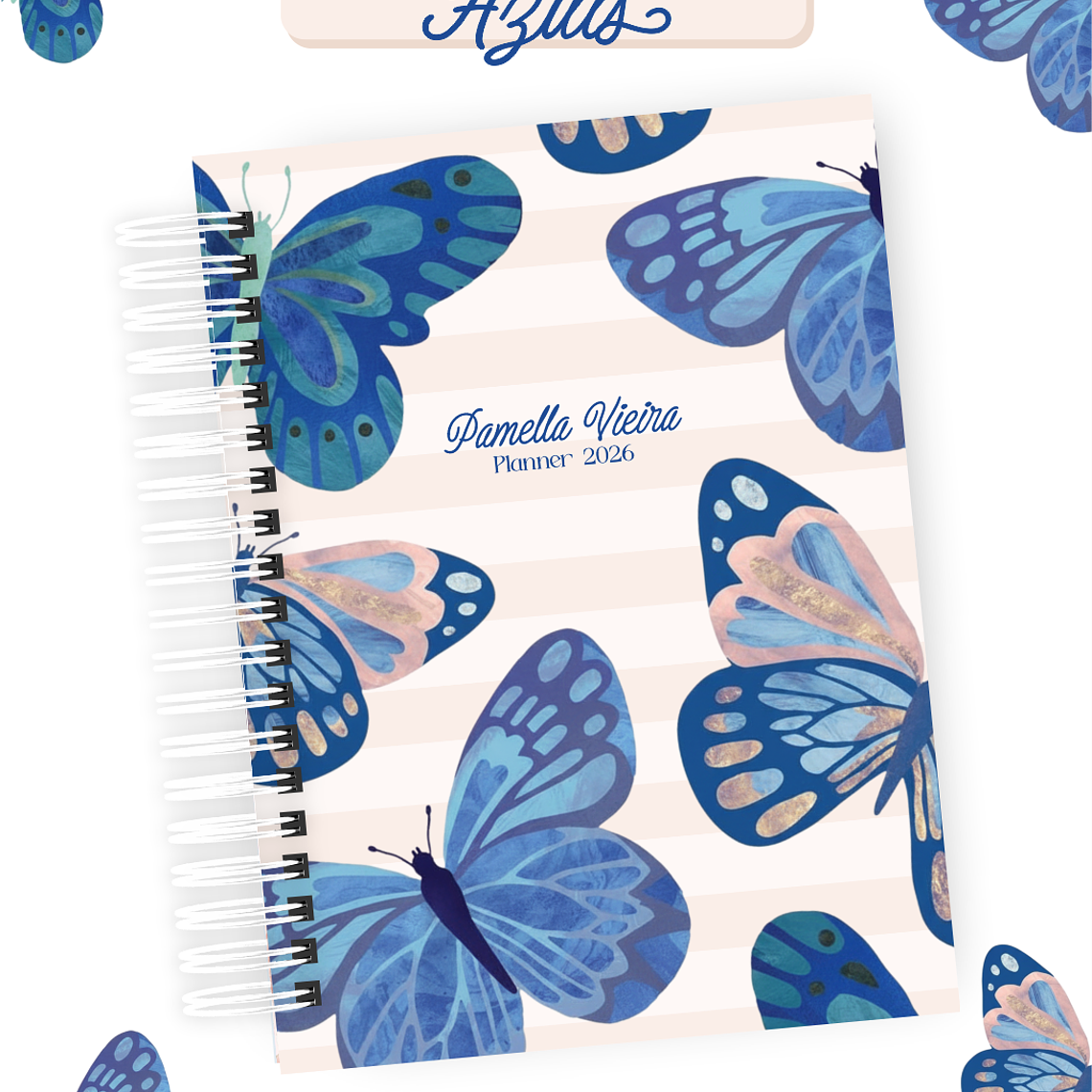 Arquivo Encadernação Coleção Borboletas Azuis 2026 - Pamella Vieira 7
