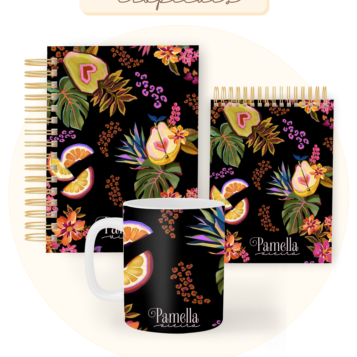 Arquivo Encadernação Coleção Frutas Tropicais 2026 - Pamella Vieira 1