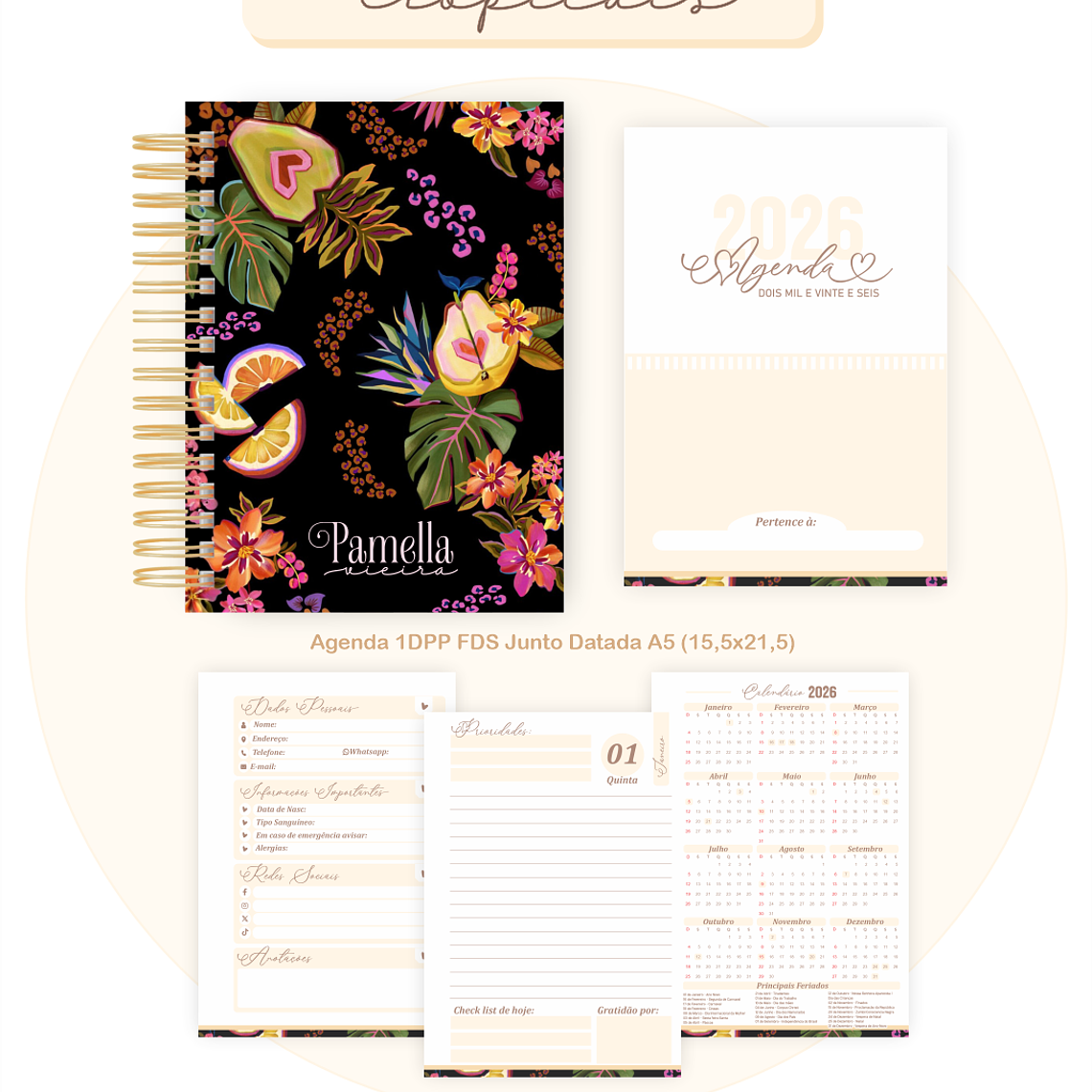 Arquivo Encadernação Coleção Frutas Tropicais 2026 - Pamella Vieira 3