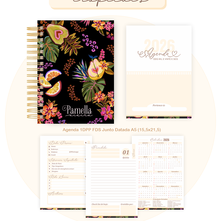 Arquivo Encadernação Coleção Frutas Tropicais 2026 - Pamella Vieira 3