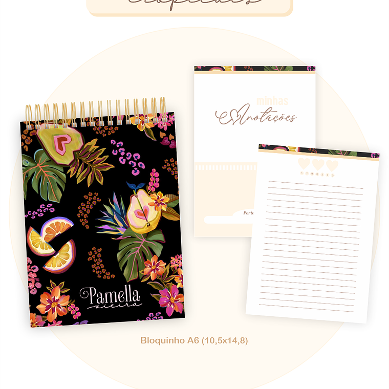 Arquivo Encadernação Coleção Frutas Tropicais 2026 - Pamella Vieira 5