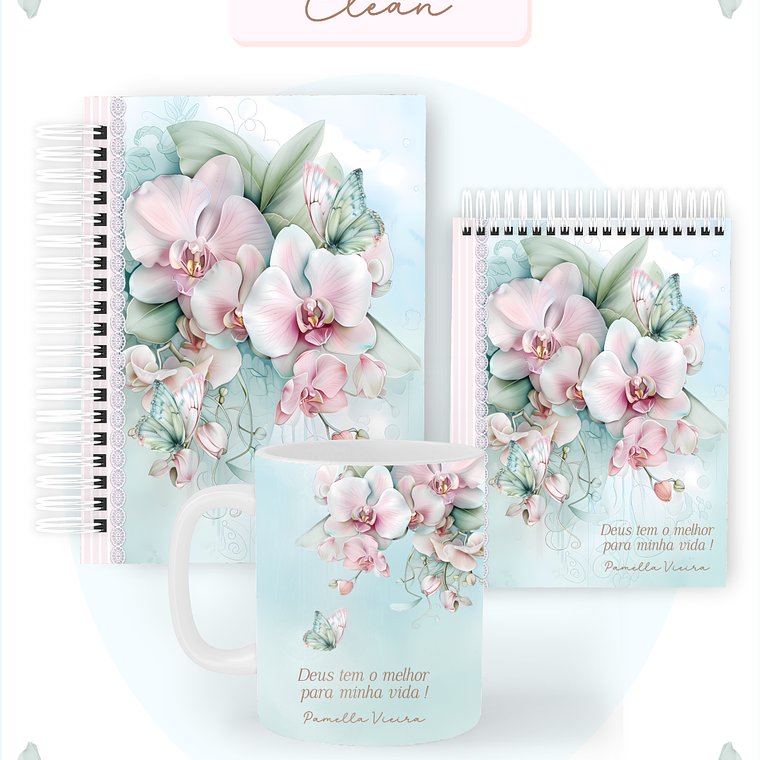 Arquivo Encadernação Orquídia Clean 2026 - Pamella Vieira 1