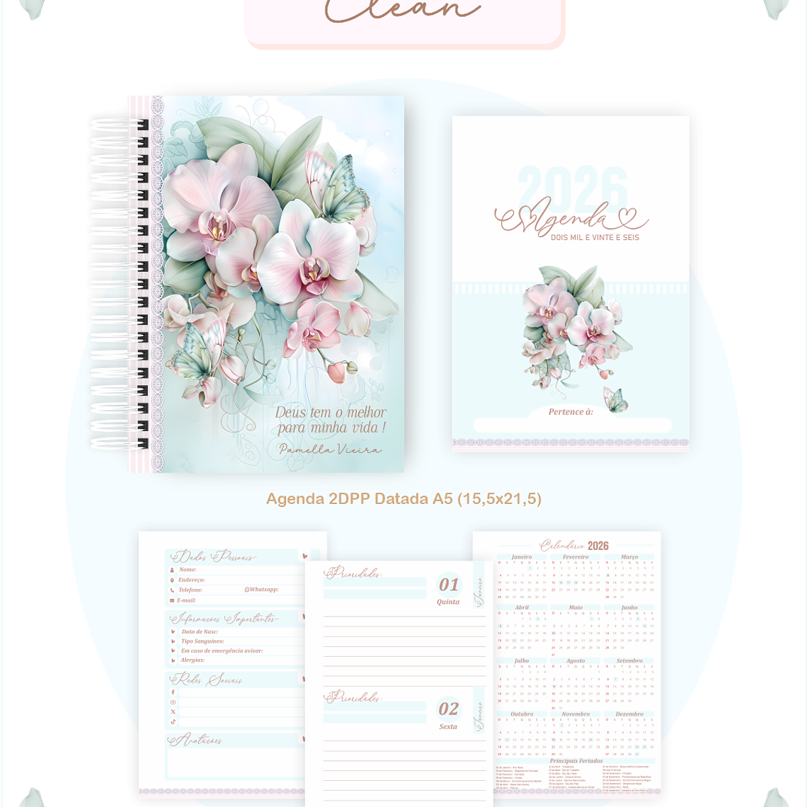 Arquivo Encadernação Orquídia Clean 2026 - Pamella Vieira 5