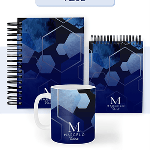 Arquivo Encadernação Coleção Masculina Azul 2026 - Pamella Vieira