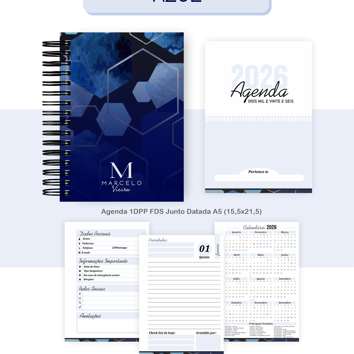 Arquivo Encadernação Coleção Masculina Azul 2026 - Pamella Vieira 2