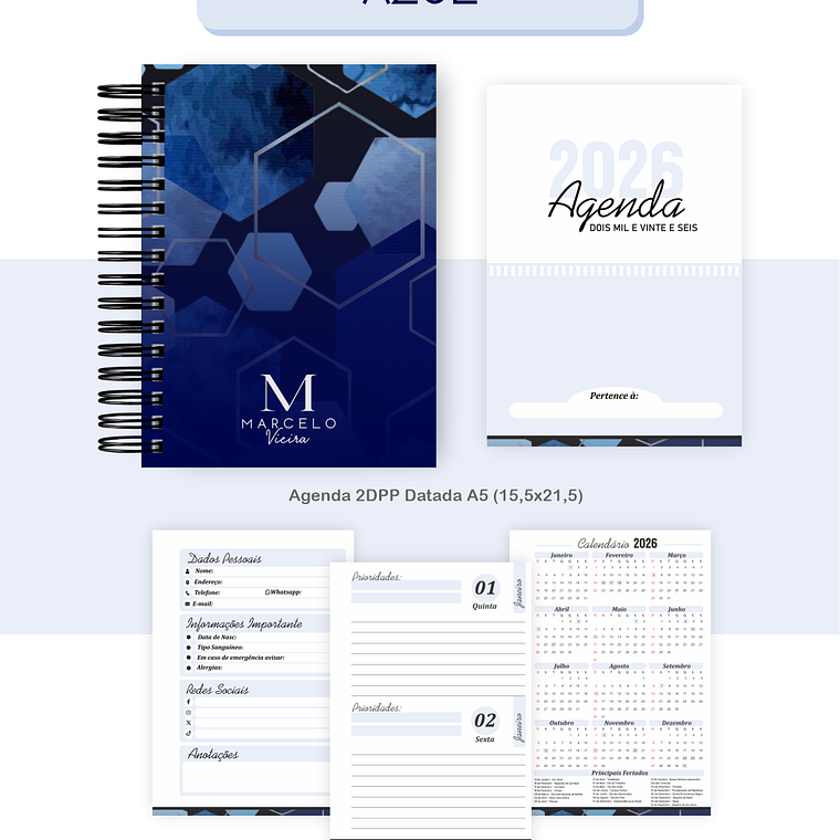 Arquivo Encadernação Coleção Masculina Azul 2026 - Pamella Vieira 4